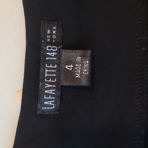 Lafayette 148 New York/Elegant Black Maxi Dress
